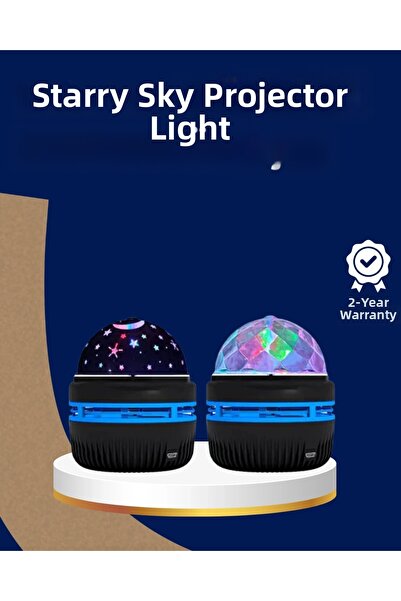 Epilons 360 °   Rotating galaxy projector night light - starry sky effect