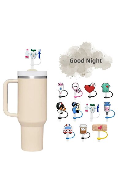 GECEDENİZ غطاء فرشاة الأسنان المتوافق مع التيرموس على شكل معجون فرشاة الأسنان