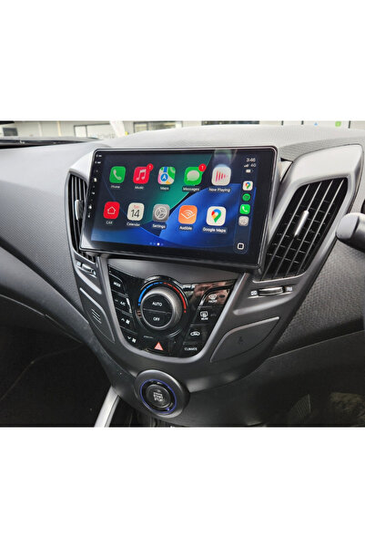 Generic Android screen Hyundai Veloster 2011 to 2017 carplay android auto bac...