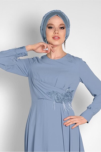 Alvina Güpür Detailed Dress 4433