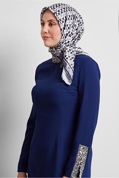 Alvina Alvi̇na Patterned Scarf 8524