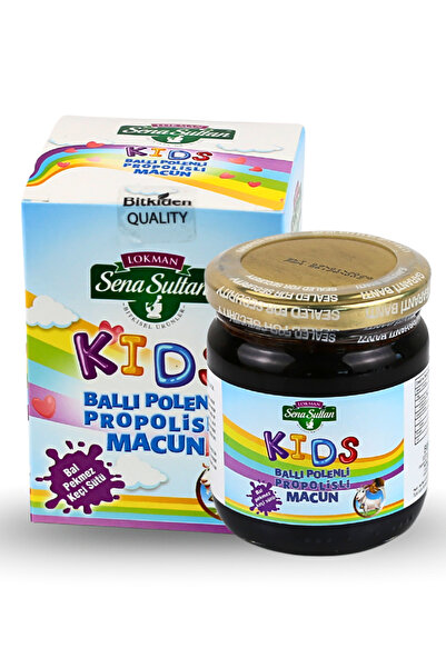 Lokman Sena Sultan Çocuk Macunu.. Kids Ballı Polenli Propolisli Bitkisel Karı...