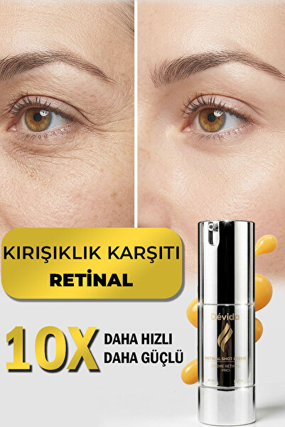 Devida Retinal Shot Krem Göz Çevresi Alın Çizgisi Kırışıklık Karşıtı Pro Seri...
