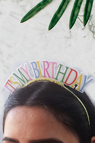 PEKSHOP It's My Birthday Tacı, Doğumgünü Tacı, Renkli