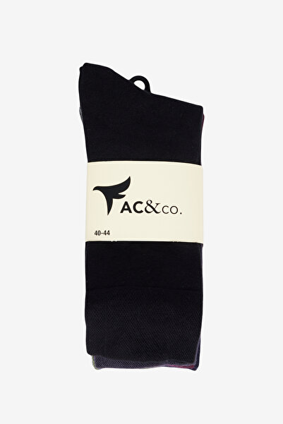 AC&Co / Altınyıldız Classics Men's Mixed Bamboo Patterned 6-Piece Socks