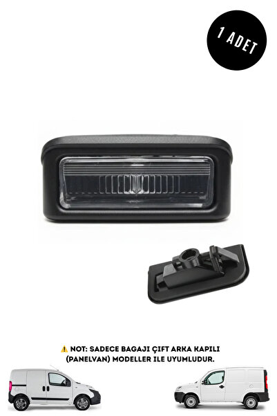 MEFAUTO Fiat Fiorino Doblo 1 - 2 Panelvan Çift Kapılara Uyumlu Plaka Lambası ...