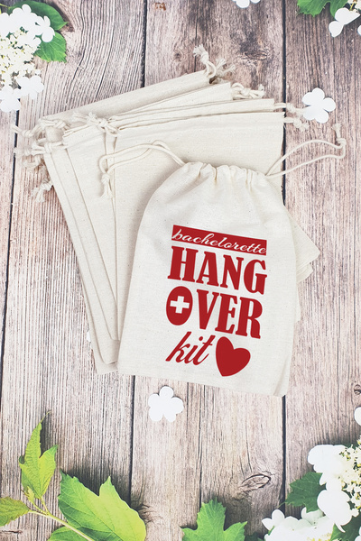 PEKSHOP Hangover Kit Kesesi - 10 Adet - Bekarlığa Veda Hangover Kit