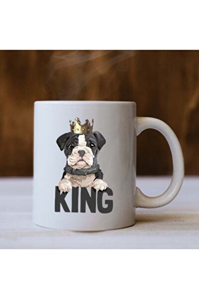 PEKSHOP King Crowned Dog Mug