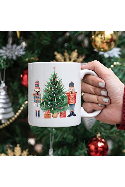 PEKSHOP Christmas Tree and Lead Soldiers Design Mug Cup Christmas Gift Mug Co...