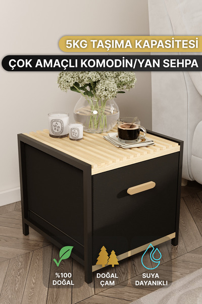 Bino Çok Amaçlı Organizer Şifonyer Komodin Çekmeceli Düzenleyici Modern Tasar...