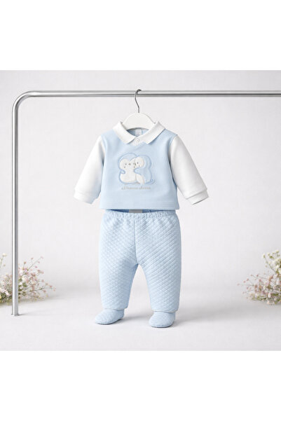 Chicco Fleece blouse and pants set