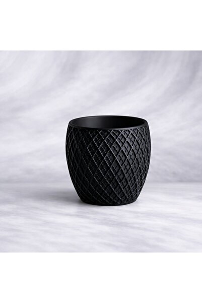 Homentum Ghiveci decorativ Mave – textură geometrică, design elegant - 10cm
