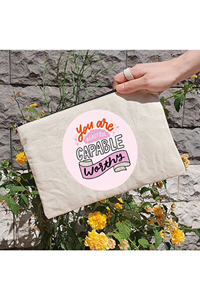 PEKSHOP Жіноча косметичка з бежевою підкладкою