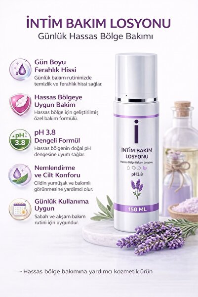 For You Gold Intim Genital Bölge Akıntı , Yanma ve Koku Gidermeye Yardımcı Losyon 150 Ml