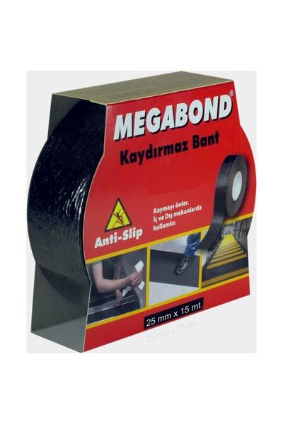 Megabond Merdiven Kaydırmaz Bant 25x15 Metre