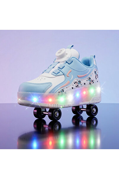 ROCKY Children's Roller Skates Lighted Sports Shoes & Walking Shoes & Sneakers