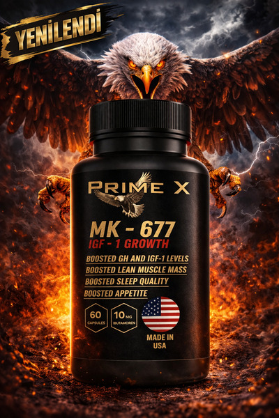 PrimeX Kas kütlesi ve güç artışı MK 60 Kapsül