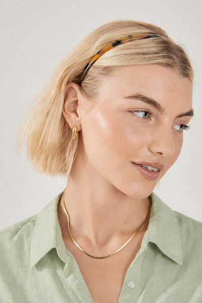 New Obsessions Coroană de plastic maro