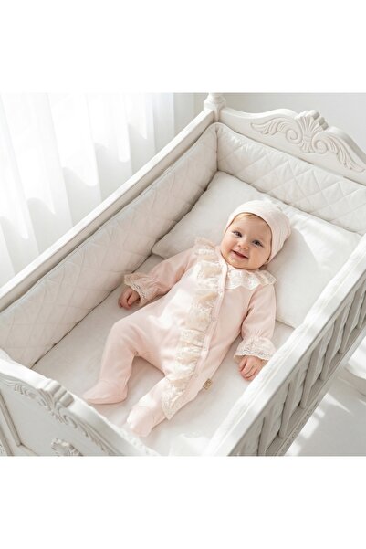 Miniday Baby فستان مولودة جديد من الدانتيل للفتيات الصغيرات مع باندانا، ملابس...