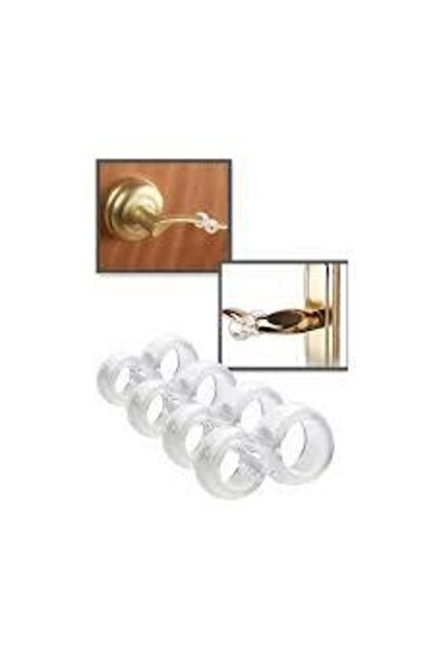 Gündoğdu 4 Pieces Transparent Door Stopper Door Handle Buffer