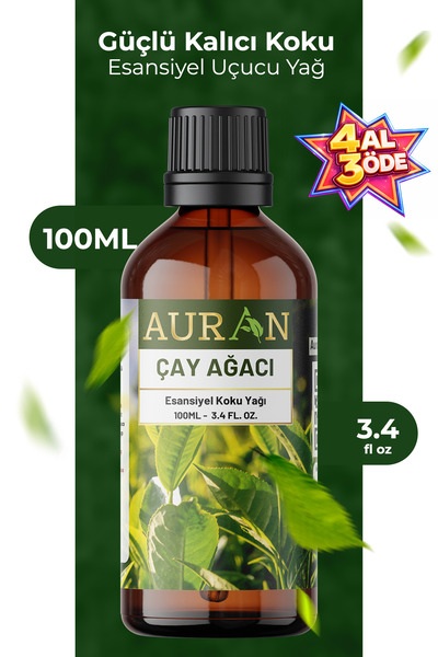 AURAN Çay Ağacı Esansiyel Uçucu Koku Yağı Ortam Kokusu Doğal Yağ Sihirli Küre...