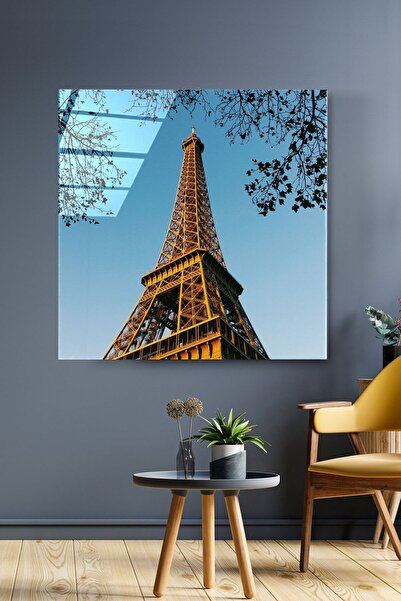 Hinora Pictură pe sticlă Turnul Eiffel, Pictură decorativă pe sticlă