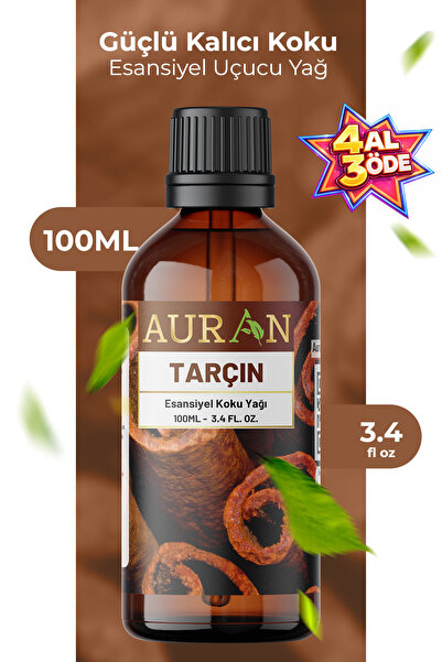 AURAN Tarçın Esansiyel Uçucu Koku Yağı Difüzör Esansı Buhurdanlık Yağı Aromat...