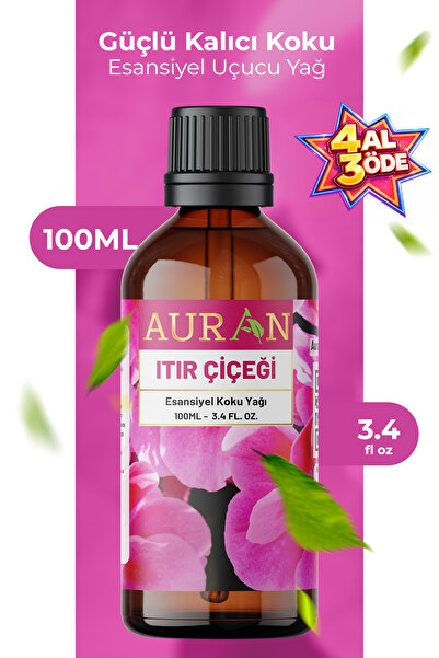 AURAN Itır Çiçeği Esansiyel Uçucu Koku Yağı Difüzör Esansı Buhurdanlık Yağı A...