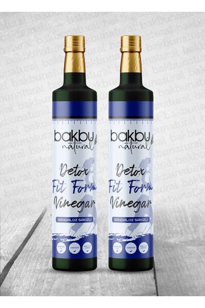 bakbu natural Sandaloz Sakızlı Detox Sirkesi 2'li