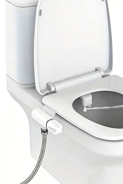 Generic ملحق مقعد المرحاض غير الكهربائي. بخاخ مزدوج، مقعد شطاف ذاتي التنظيف ل...