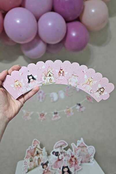 PEKSHOP Peri Kızı Konsepti Cupcake Sargısı 10'lu