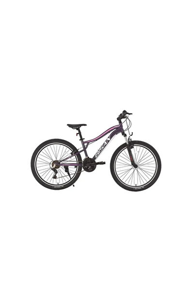 Bisan GAZELLE KADIN DAĞ BİSİKLETİ 37CM V 27.5 JANT 21 VİTES METALİK MOR AÇIK ...