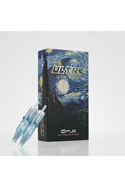 WJX Ultra Cartridges - 1215 RM-2 Round Magnum Medium Taper - Kartuş Dövme İğnesi