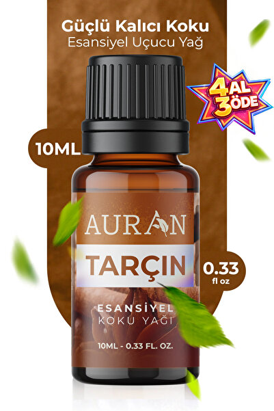 AURAN Tarçın Esansiyel Uçucu Koku Yağı Difüzor Esansı Buhurdanlık Yağı Aromat...