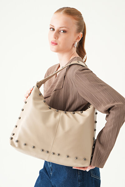 Rays Βιζόν με καρφιά Τσάντα ώμου 9225