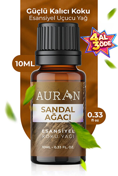 AURAN Sandal Ağacı Esansiyel Uçucu Koku Yağı Difüzör Esansı Buhurdanlık Yağı ...