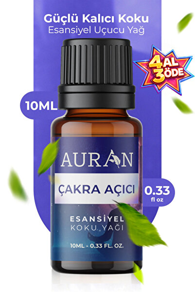 AURAN Çakra Açıcı Sinerji Karışım Esansiyel Uçucu Yağ Buhurdanlık Yağı Aromat...