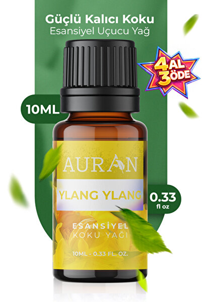 AURAN Ylang Ylang Esansiyel Uçucu Koku Yağı Buhurdanlık Yağı Difüzör Esansı H...