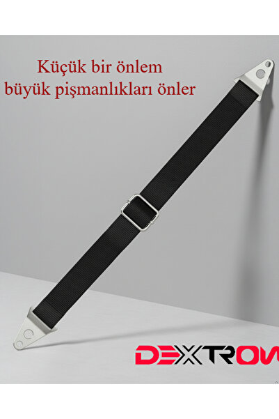 DEXTRON Mobilya Sabitleme Kemeri - Deprem Güvenliği Için Dayanıklı, Çocuk Ve Ev Güvenlik Seti