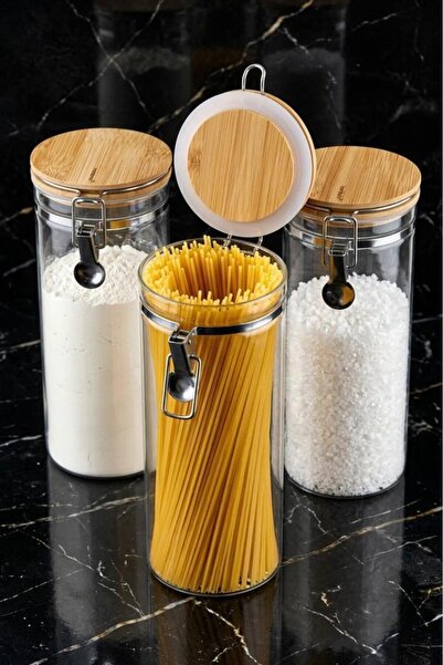 Bambum Mada 1700ml 26 cm 6-Piece Clamp Vacuum Borosilicate Glass Set