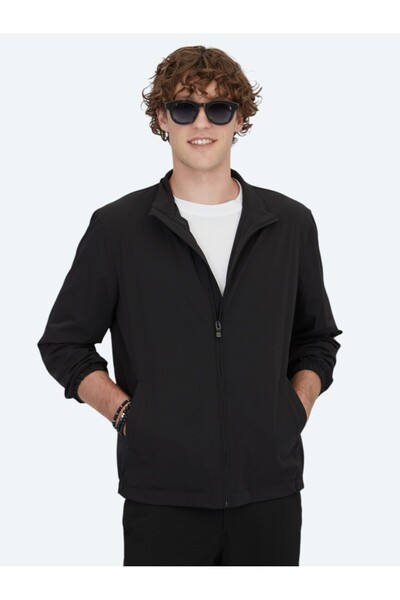 Kip Сіях Regular Fit Dik Yaka Casual Dokuma Mont