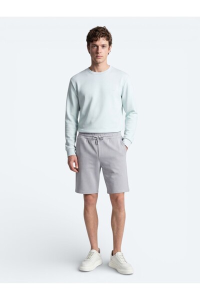 Kip Сірі плоскі в'язані спортивні шорти