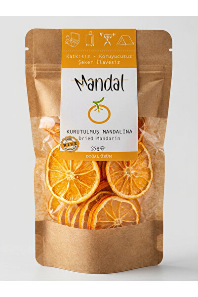 Mandal 25 جرام من شرائح اليوسفي المجفف والفواكه المجففة