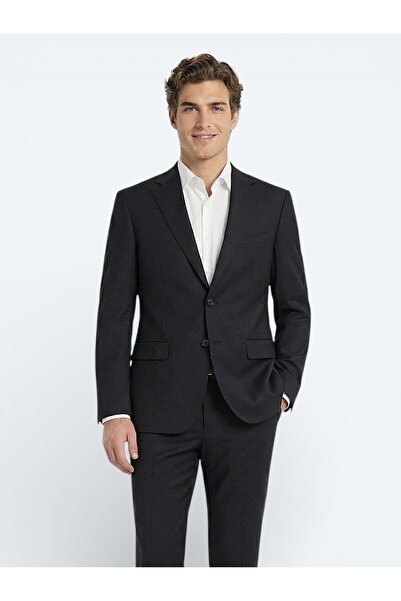 Kip بدلة من الصوف المخلوط باللون الأزرق الداكن