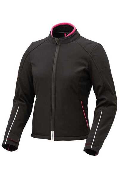 Tucano Urbano OVETTA CE SOFTSHELL KADIN CEKET SİYAH-FUŞYA