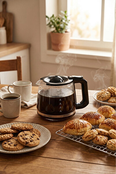 Any Morning SH21615S Filtre Kahve Makinesi Uyumlu Cam Demlik 1,5 Lt