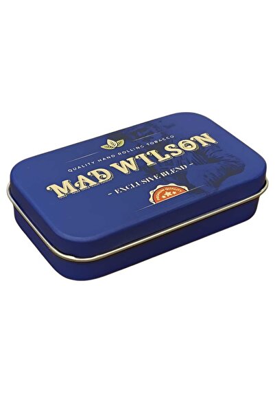 MAD WILSON Premium Metal Sigara Tabakası Lacivert Seri – Çok Amaçlı Mini Orga...