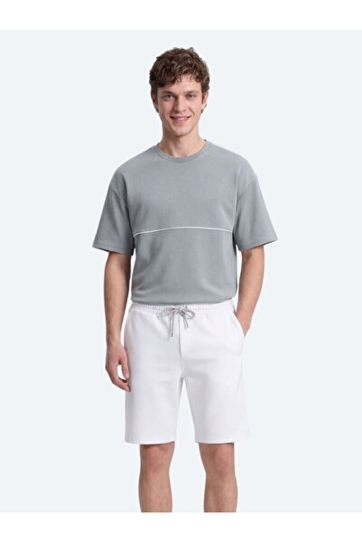 Kip Γκρι απλό μπλουζάκι