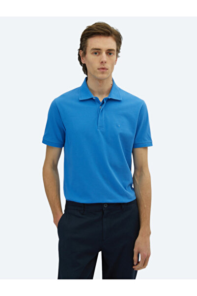 Kip Сакс Плоский Поло Комір 100% Бавовна Футболка