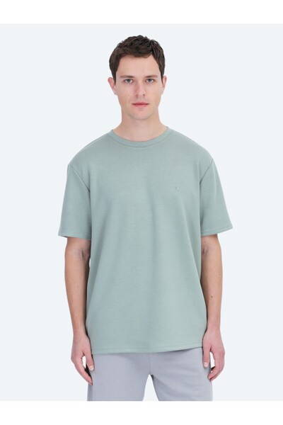 Kip تي شيرت أخضر فاتح بياقة دائرية